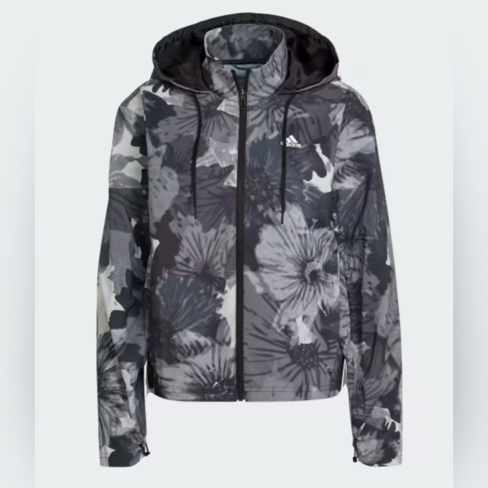 Adidas Allover Print Woven Jacket - Picture 8 of 9